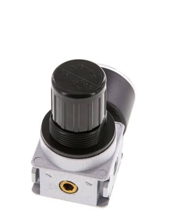 Pressure Regulator G1/8'' 1450 l/min 0.5-10.0bar/7-145psi Zinc Die-Cast 40 mm Pressure Gauge Multifix 0