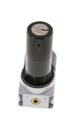 Pressure Regulator G1/4'' 1450 l/min 0.1-3.0bar/1-44psi Zinc Die-Cast 40 mm Pressure Gauge Cylinder Lock Multifix 0