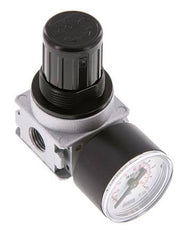 Pressure Regulator G1/4'' 1450 l/min 0.2-6.0bar/3-87psi Zinc Die-Cast 40 mm Pressure Gauge Multifix 0