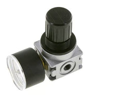 Pressure Regulator G1/8'' 1450 l/min 0.1-1.0bar/1-14psi Zinc Die-Cast 40 mm Pressure Gauge Multifix 0