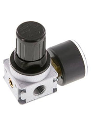 Pressure Regulator G1/4'' 1450 l/min 0.1-3.0bar/1-44psi Zinc Die-Cast 40 mm Pressure Gauge Multifix 0