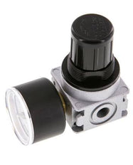 Pressure Regulator G1/8'' 1450 l/min 0.1-3.0bar/1-44psi Zinc Die-Cast 40 mm Pressure Gauge Multifix 0