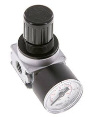 Pressure Regulator G1/4'' 1450 l/min 0.1-3.0bar/1-44psi Zinc Die-Cast 40 mm Pressure Gauge Multifix 0
