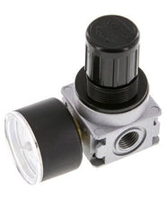 Pressure Regulator G1/4'' 1450 l/min 0.5-10.0bar/7-145psi Zinc Die-Cast 40 mm Pressure Gauge Multifix 0