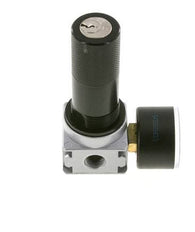Pressure Regulator G1/4'' 1450 l/min 0.2-6.0bar/3-87psi Zinc Die-Cast 40 mm Pressure Gauge Cylinder Lock Multifix 0
