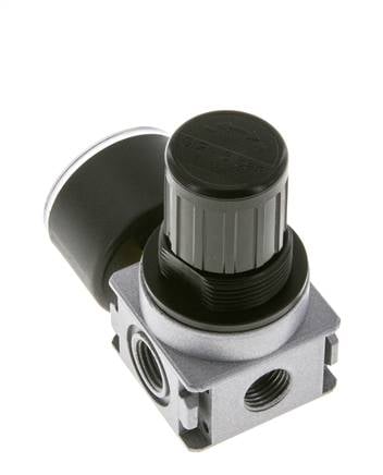 Pressure Regulator for Manifold Assembly G1/4'' 1450 l/min 0.2-6.0bar/3-87psi Zinc Die-Cast 40 mm Pressure Gauge Multifix 0