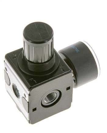 Pressure Regulator for Manifold Assembly G1/4'' 2250 l/min 0.2-6.0bar/3-87psi Zinc Die-Cast 40 mm Pressure Gauge Multifix 1