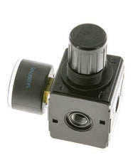 Pressure Regulator for Manifold Assembly G1/4'' 2250 l/min 0.2-6.0bar/3-87psi Zinc Die-Cast 40 mm Pressure Gauge Multifix 1