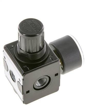 Pressure Regulator for Manifold Assembly G1/4'' 2250 l/min 0.1-3.0bar/1-44psi Zinc Die-Cast 40 mm Pressure Gauge Multifix 1