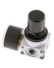 Pressure Regulator G1/4'' 600 l/min 0.5-10.0bar/7-145psi Zinc Die-Cast 40 mm Pressure Gauge Multifix 0