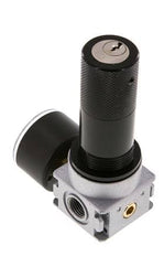 Pressure Regulator G1/4'' 600 l/min 0.1-3.0bar/1-44psi Zinc Die-Cast 40 mm Pressure Gauge Cylinder Lock Multifix 0