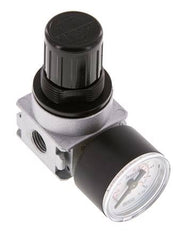 Pressure Regulator G1/4'' 600 l/min 0.2-6.0bar/3-87psi Zinc Die-Cast 40 mm Pressure Gauge Multifix 0