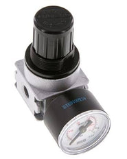 Pressure Regulator G1/8'' 600 l/min 0.5-10.0bar/7-145psi Zinc Die-Cast 40 mm Pressure Gauge Multifix 0