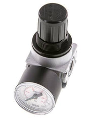 Pressure Regulator G1/4'' 600 l/min 0.5-10.0bar/7-145psi Zinc Die-Cast 40 mm Pressure Gauge Multifix 0
