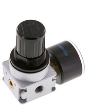 Pressure Regulator G1/8'' 600 l/min 0.5-10.0bar/7-145psi Zinc Die-Cast 40 mm Pressure Gauge Multifix 0