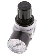 Pressure Regulator G1/4'' 700 l/min 0.1-3.0bar/1-44psi Air Water PA 40 mm Pressure Gauge Multifix 0