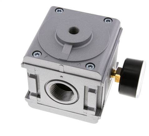 Pressure Regulator Pilot Operated G1'' 17500 l/min 0.5-16.0bar/7-232psi Aluminium Multifix 5