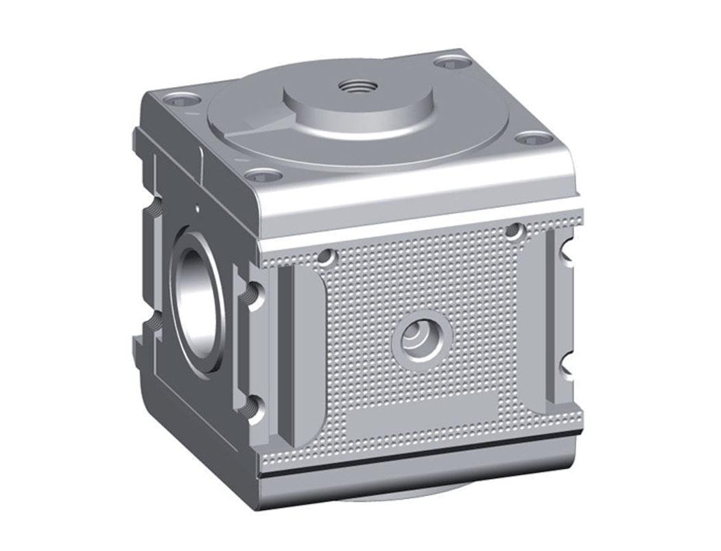 Pressure Regulator Pilot Operated G1'' 17500 l/min 0.5-16.0bar/7-232psi Aluminium Multifix 5