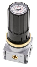 Pressure Regulator G1/4'' 1450 l/min 0.2-6.0bar/3-87psi Zinc Die-Cast Knob with Gauge Multifix 0
