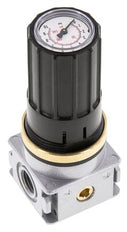 Pressure Regulator G1/4'' 1450 l/min 0.2-6.0bar/3-87psi Zinc Die-Cast Knob with Gauge Multifix 0