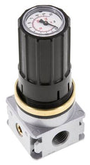 Pressure Regulator G1/4'' 1450 l/min 0.2-6.0bar/3-87psi Zinc Die-Cast Knob with Gauge Multifix 0