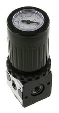 Pressure Regulator G1/4'' 2100 l/min 0.1-3.0bar/1-44psi Zinc Die-Cast Knob with Gauge Multifix 1