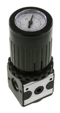 Pressure Regulator G1/4'' 2100 l/min 0.1-3.0bar/1-44psi Zinc Die-Cast Knob with Gauge Multifix 1