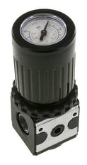 Pressure Regulator G3/8'' 2100 l/min 0.2-6.0bar/3-87psi Zinc Die-Cast Knob with Gauge Multifix 1