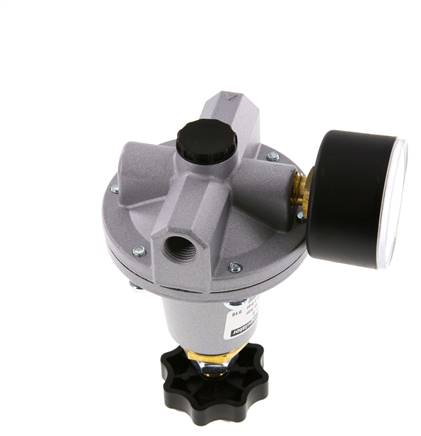 Precision Pressure Regulator G1/4'' 550 l/min 0.0-1.0bar/0-14psi Zinc Die-Cast Standard 3