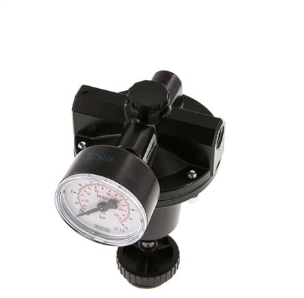 Precision Pressure Regulator G1/4'' 550 l/min 0.2-7.0bar/3-102psi Zinc Die-Cast Standard 3
