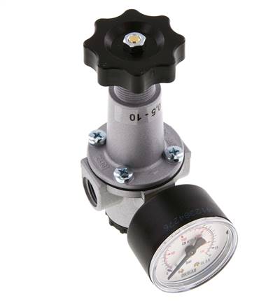 Pressure Regulator G3/8'' 1000 l/min 0.2-6.0bar/3-87psi Zinc Die-Cast Standard 1