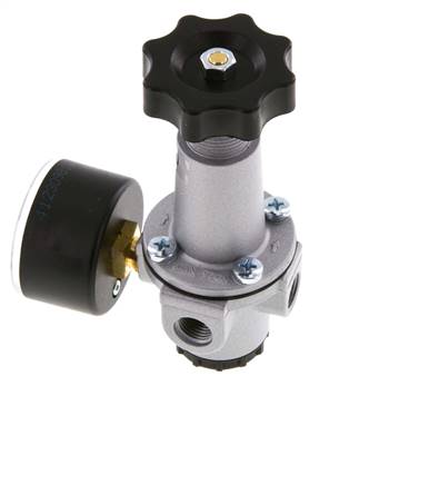 Pressure Regulator G1/4'' 1000 l/min 0.2-6.0bar/3-87psi Zinc Die-Cast Standard 1