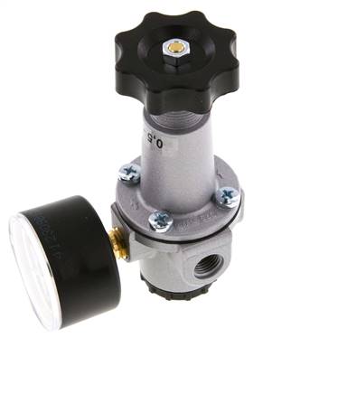 Pressure Regulator G1/4'' 1000 l/min 0.2-6.0bar/3-87psi Zinc Die-Cast Standard 1