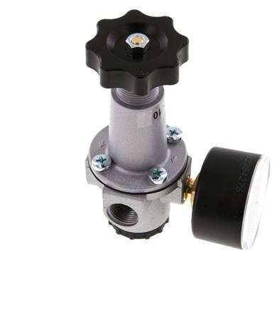 Pressure Regulator G3/8'' 1000 l/min 0.2-6.0bar/3-87psi Zinc Die-Cast Standard 1