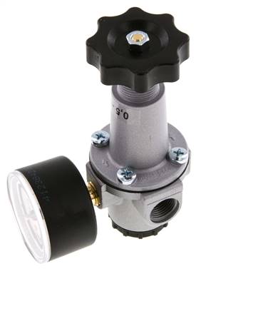 Pressure Regulator G3/8'' 1000 l/min 0.5-10.0bar/7-145psi Zinc Die-Cast Standard 1