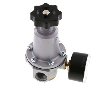 Pressure Regulator G1/2'' 2100 l/min 0.5-10.0bar/7-145psi Zinc Die-Cast Standard 2