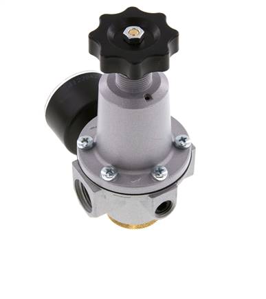 Pressure Regulator G1/2'' 2100 l/min 0.5-10.0bar/7-145psi Zinc Die-Cast Standard 2