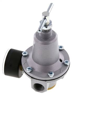 Pressure Regulator G1/2'' 5000 l/min 0.2-6.0bar/3-87psi Zinc Die-Cast Standard 3