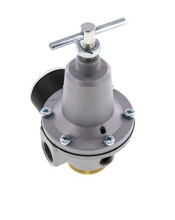 Pressure Regulator G1/2'' 5000 l/min 0.2-6.0bar/3-87psi Zinc Die-Cast Standard 3