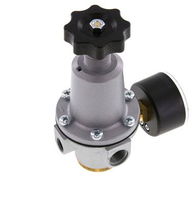 Pressure Regulator G3/8'' 2100 l/min 0.2-6.0bar/3-87psi Zinc Die-Cast Standard 2