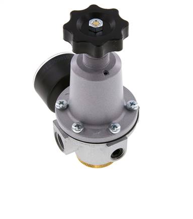 Pressure Regulator G3/8'' 2100 l/min 0.1-3.0bar/1-44psi Zinc Die-Cast Standard 2