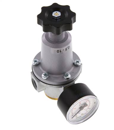 Pressure Regulator G3/8'' 2100 l/min 0.2-6.0bar/3-87psi Zinc Die-Cast Standard 2
