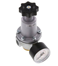 Pressure Regulator G3/8'' 2100 l/min 0.5-10.0bar/7-145psi Zinc Die-Cast Standard 2