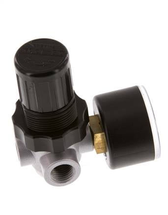 Pressure Regulator G1/4'' 450 l/min 0.5-10.0bar/7-145psi Zinc Die-Cast Standard 0