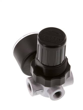 Pressure Regulator G1/8'' 450 l/min 0.1-3.5bar/1-51psi Zinc Die-Cast Standard 0