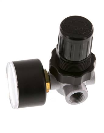 Pressure Regulator G1/4'' 450 l/min 0.5-10.0bar/7-145psi Zinc Die-Cast Standard 0