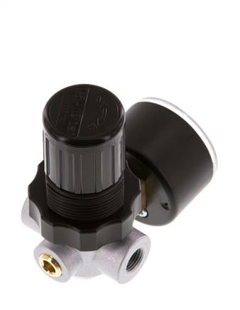 Pressure Regulator G1/8'' 450 l/min 0.5-10.0bar/7-145psi Zinc Die-Cast Standard 0