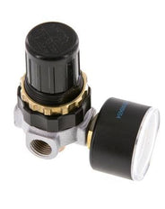 Pressure Regulator G1/4'' 330 l/min 0.5-3.0bar/7-44psi Zinc Die-Cast Standard 0
