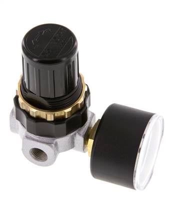 Pressure Regulator G1/8'' 330 l/min 0.5-3.0bar/7-44psi Zinc Die-Cast Standard 0