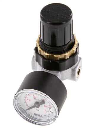 Pressure Regulator G1/8'' 330 l/min 0.5-6.0bar/7-87psi Zinc Die-Cast Standard 0